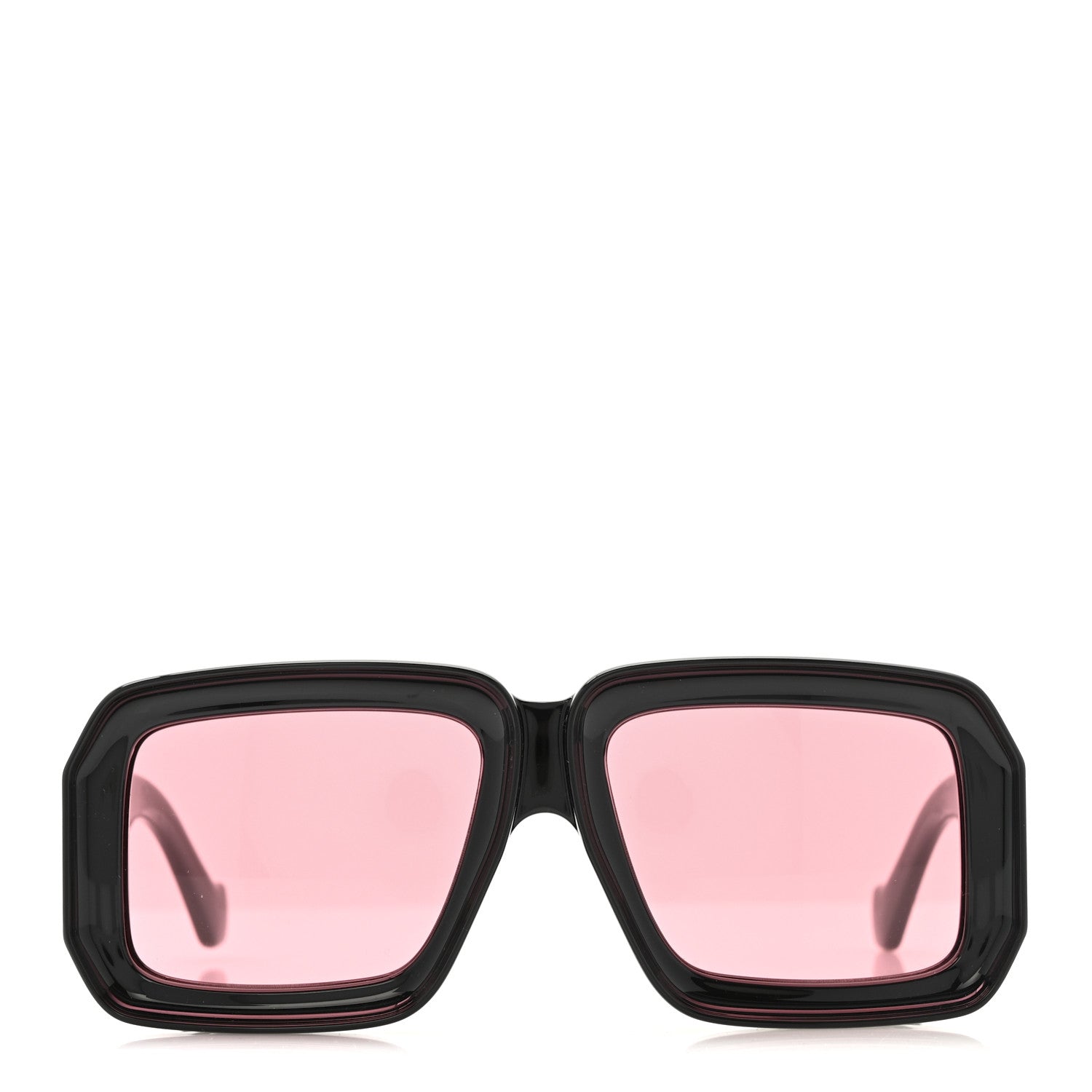 Loewe Acetate Paula's Ibiza Dive In Mask Sunglasses LW40064U Black Pink 2 of 7