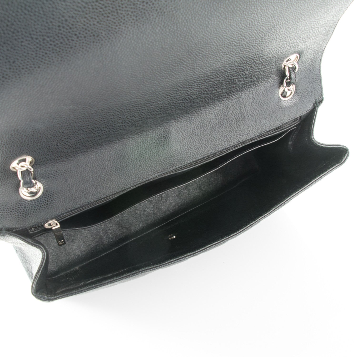 Chanel Caviar Quilted Maxi Single Flap Black 5 of 8