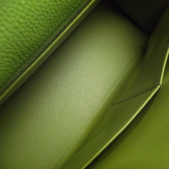 Hermes Togo Kelly 32 Vert Anis 7 of 13