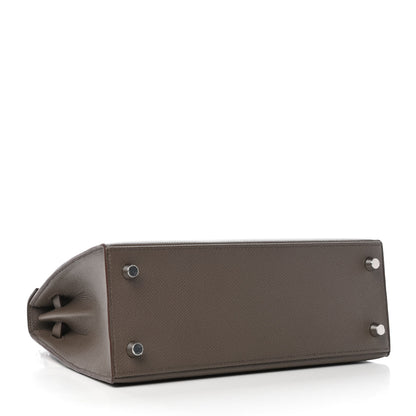 Hermes Epsom Kelly Sellier 25 Etain 5 of 10