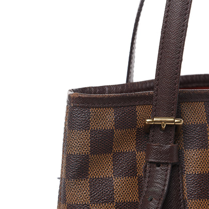 Louis Vuitton Damier Ebene Marais Bucket 23 12 of 24