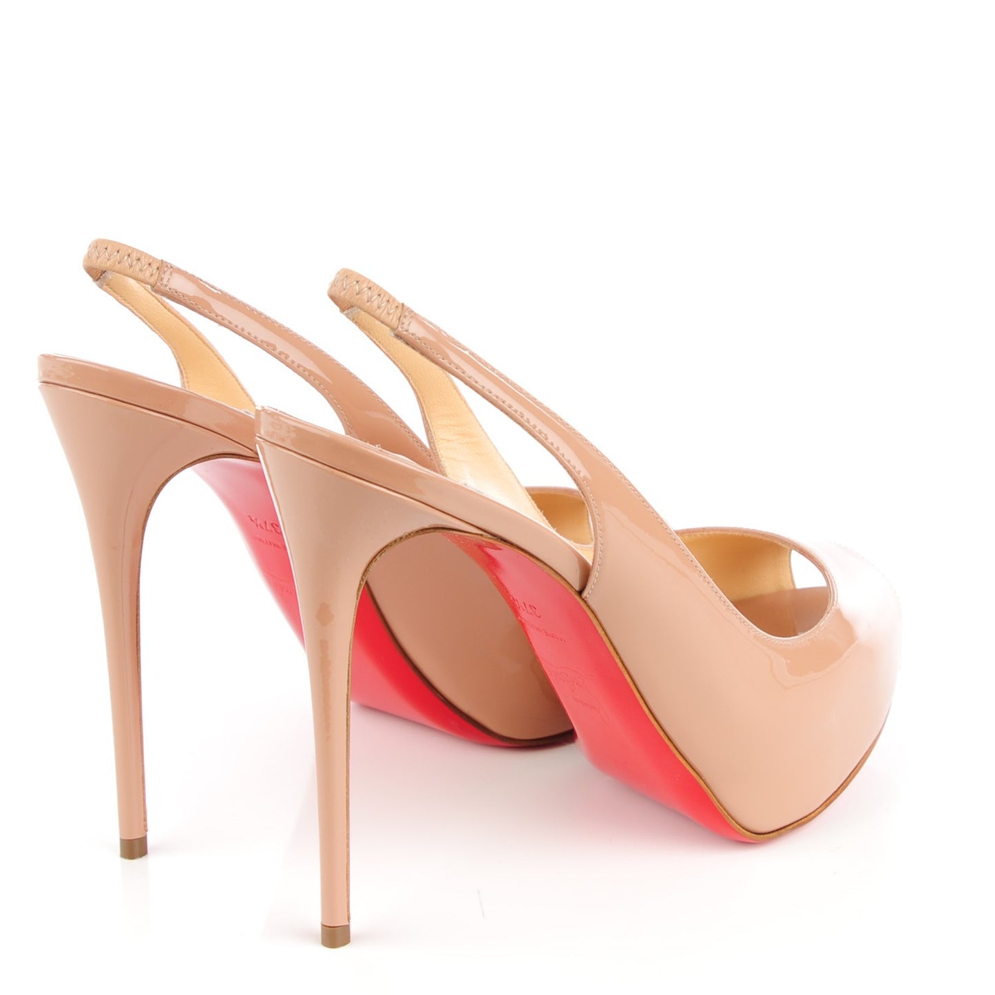Patent Private Number 120 Pumps 37.5 Nude