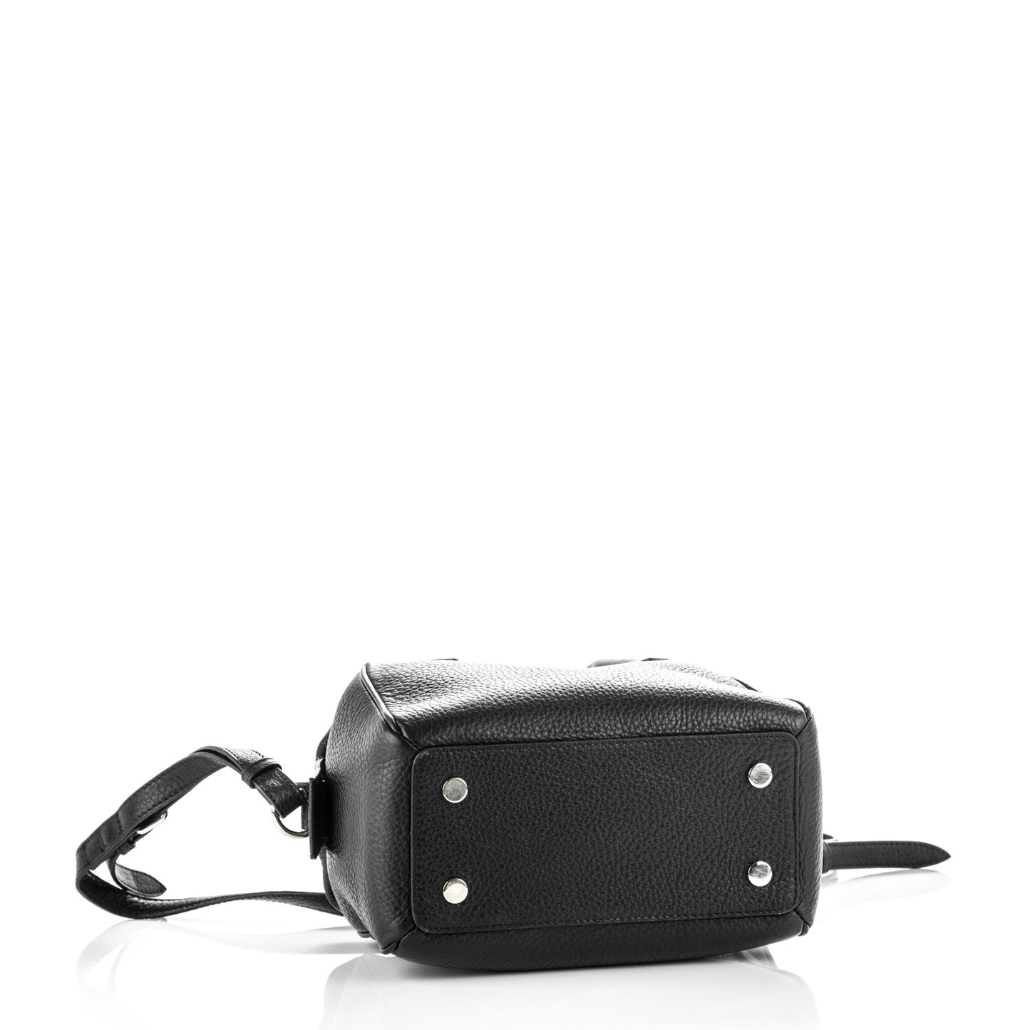 Veau Gros Grain Mini Infanta Boston Black