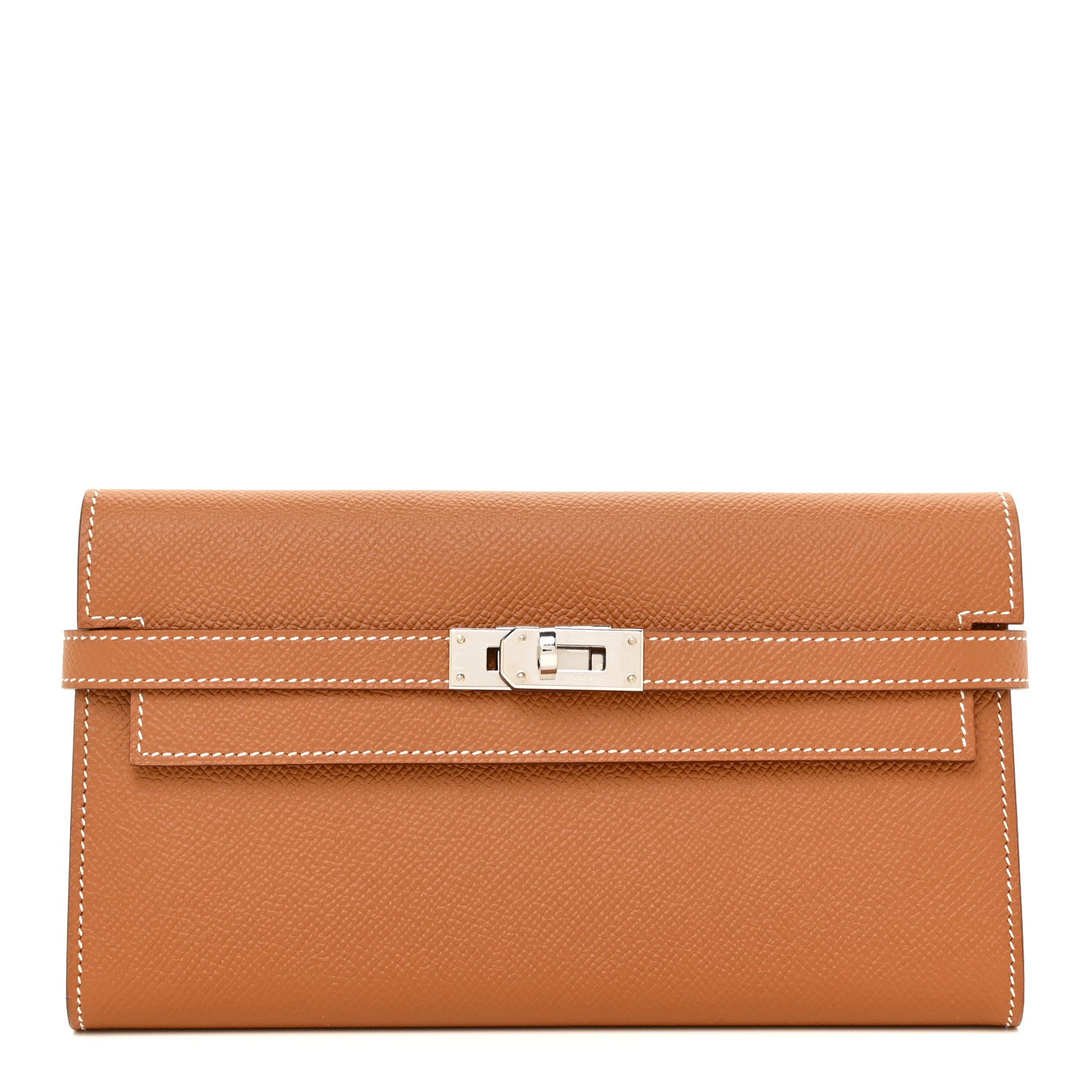 Hermes Epsom Kelly Longue Wallet Gold 1 of 12