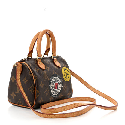 Louis Vuitton Monogram World Tour Nano Speedy 3 of 10