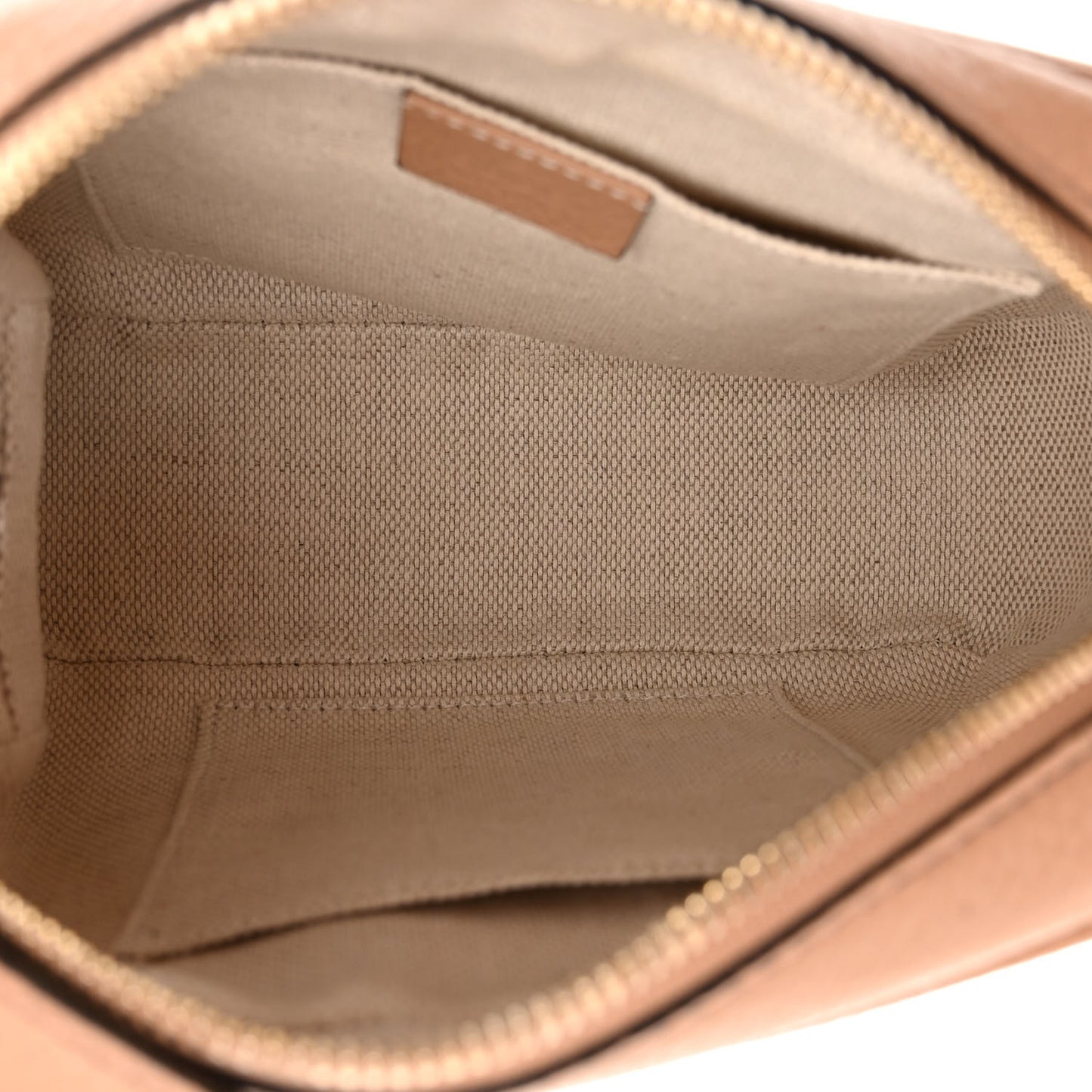 Pebbled Calfskin Small Soho Disco Bag Camelia