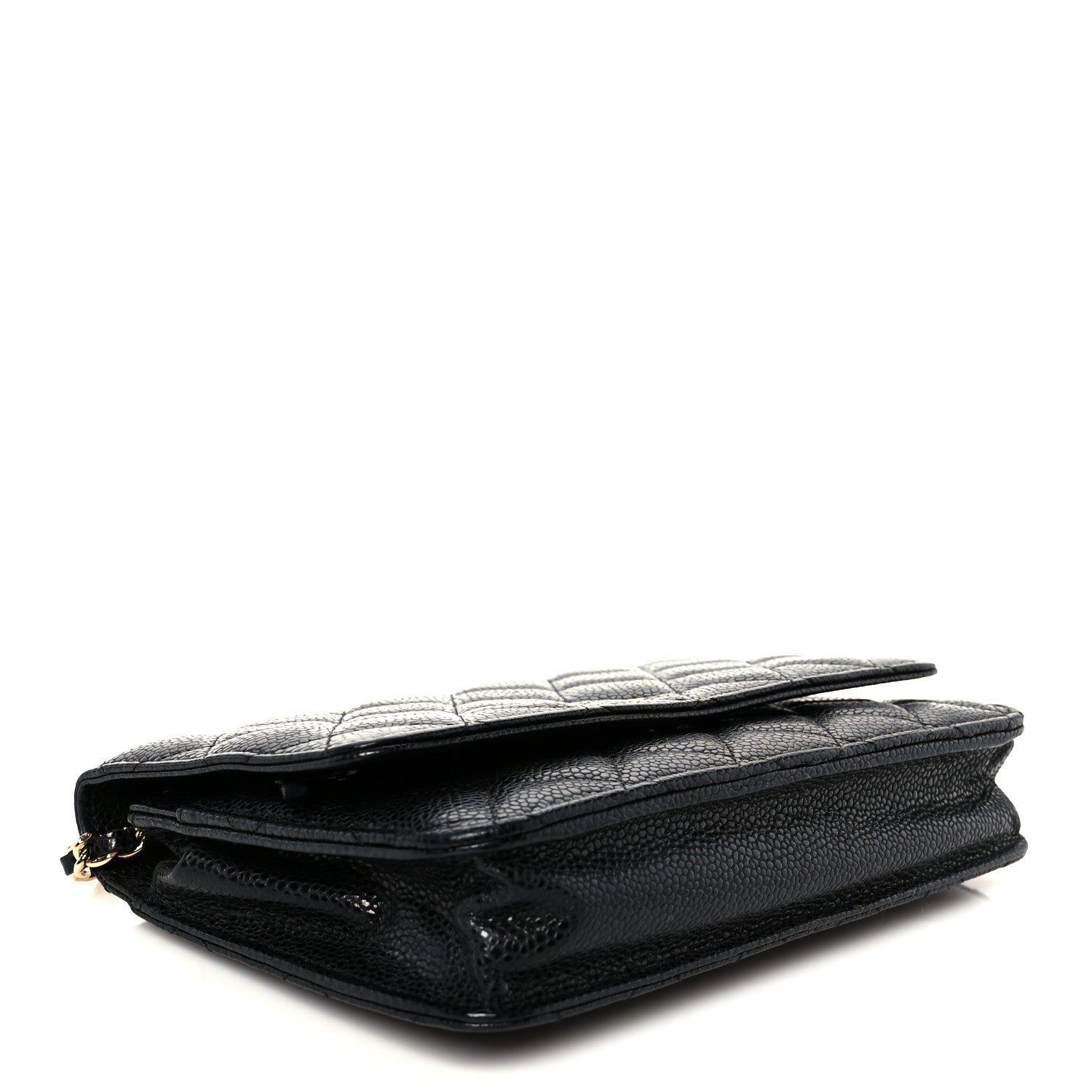 Chanel Caviar Quilted Wallet on Chain WOC Black 4 of 12
