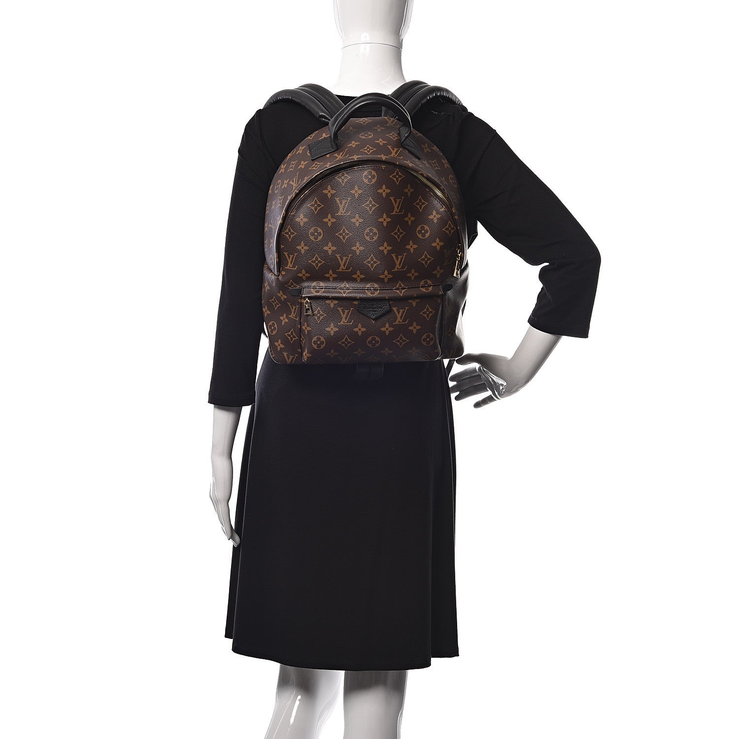 Louis Vuitton Monogram Palm Springs Backpack MM 2 of 11