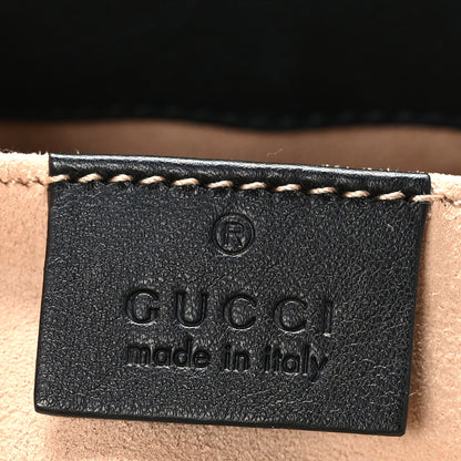 Gucci GG Supreme Monogram Bees Small Padlock Tote Beige Oro Black 6 of 10