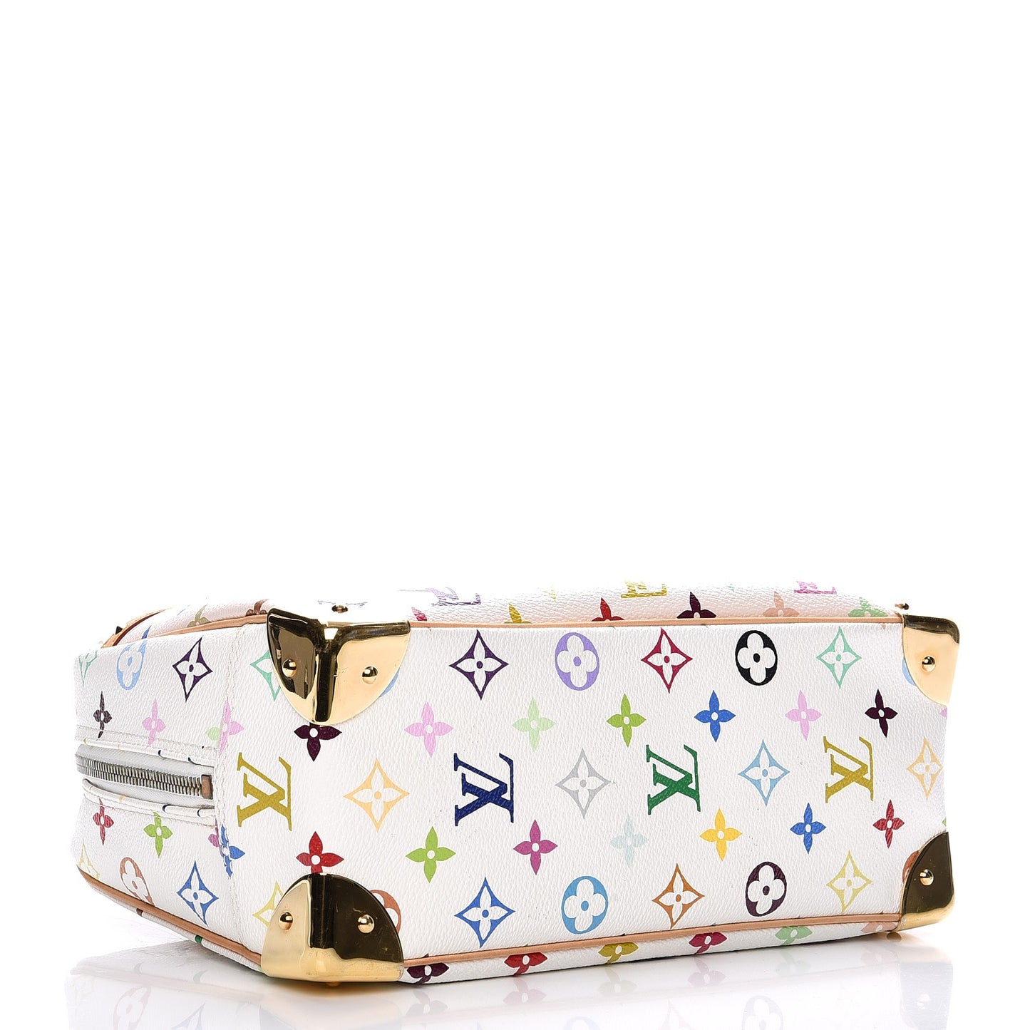 Monogram Multicolor Trouville White