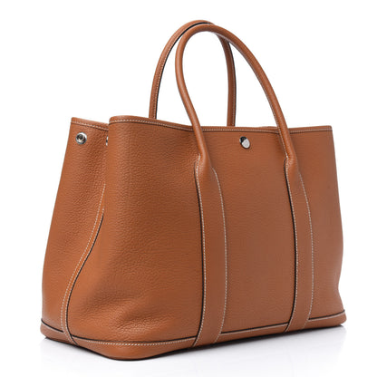 Hermes Negonda Garden Party 36 MM Toffee 3 of 11