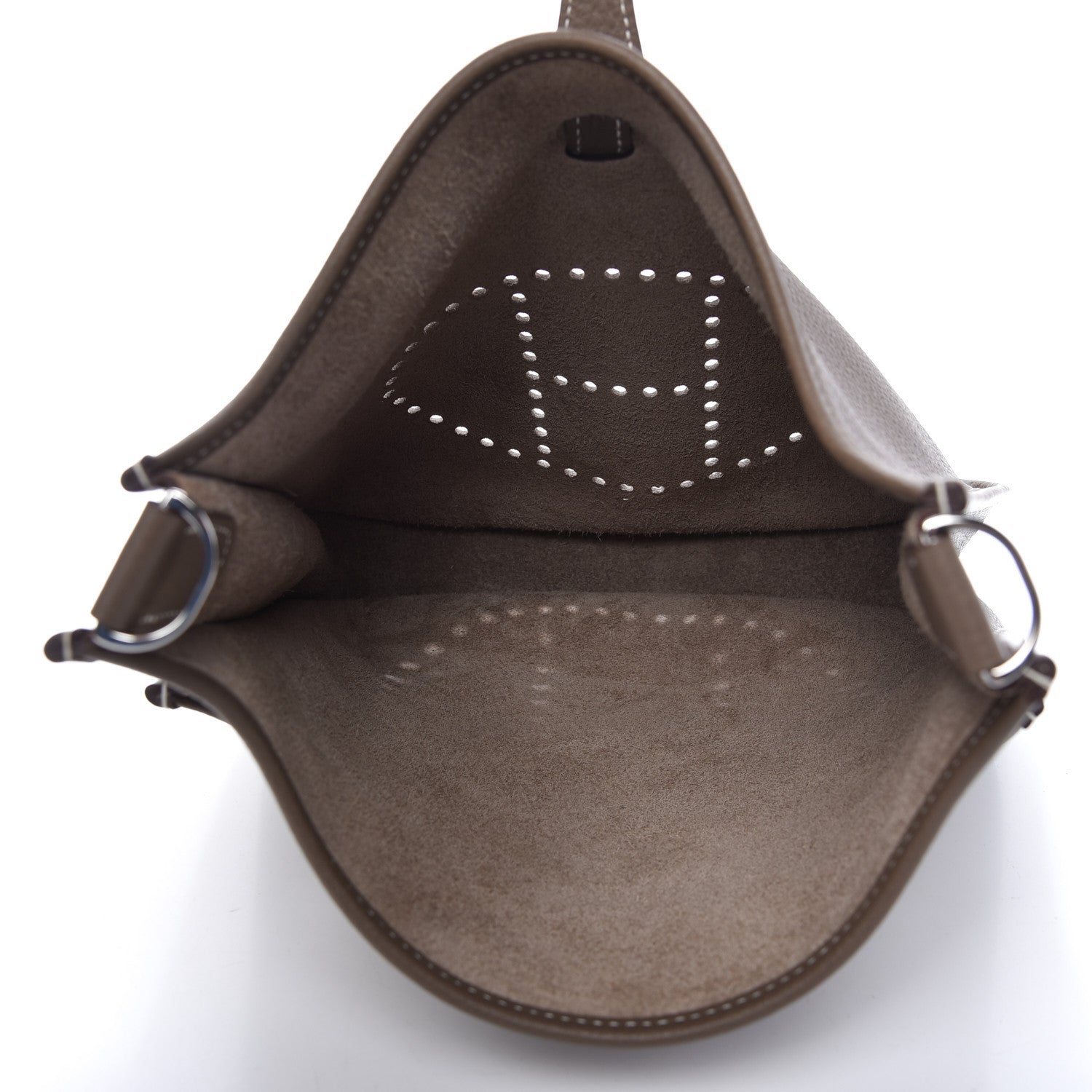 Hermes Taurillon Clemence Evelyne III PM Etoupe 5 of 9