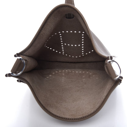 Hermes Taurillon Clemence Evelyne III PM Etoupe 5 of 9