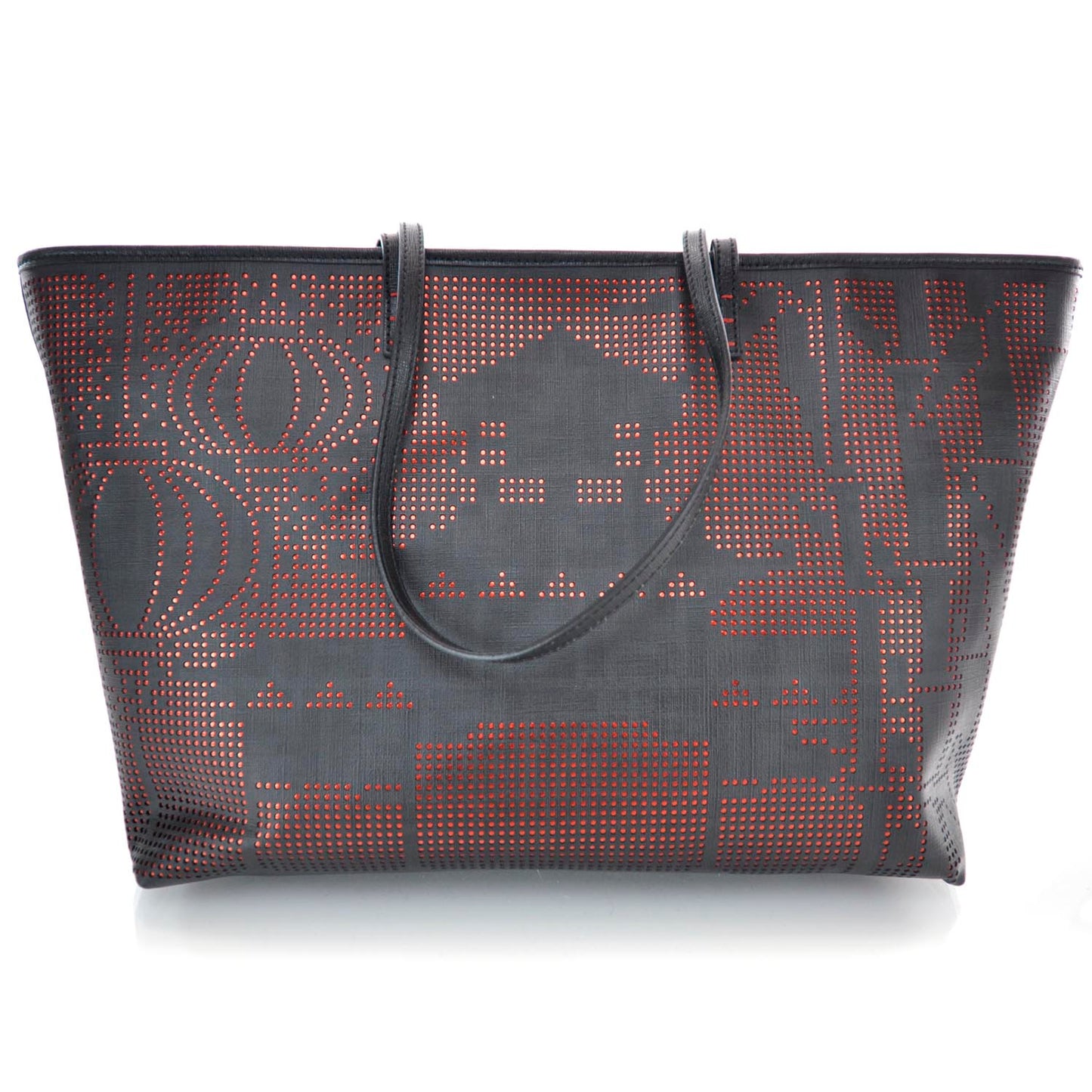 Zucca Lampo Roll Tote Rosso