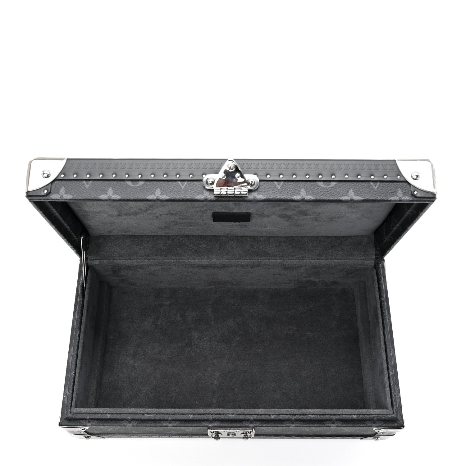 Louis Vuitton Monogram Eclipse Coffret 8 Watch Case Black 5 of 8