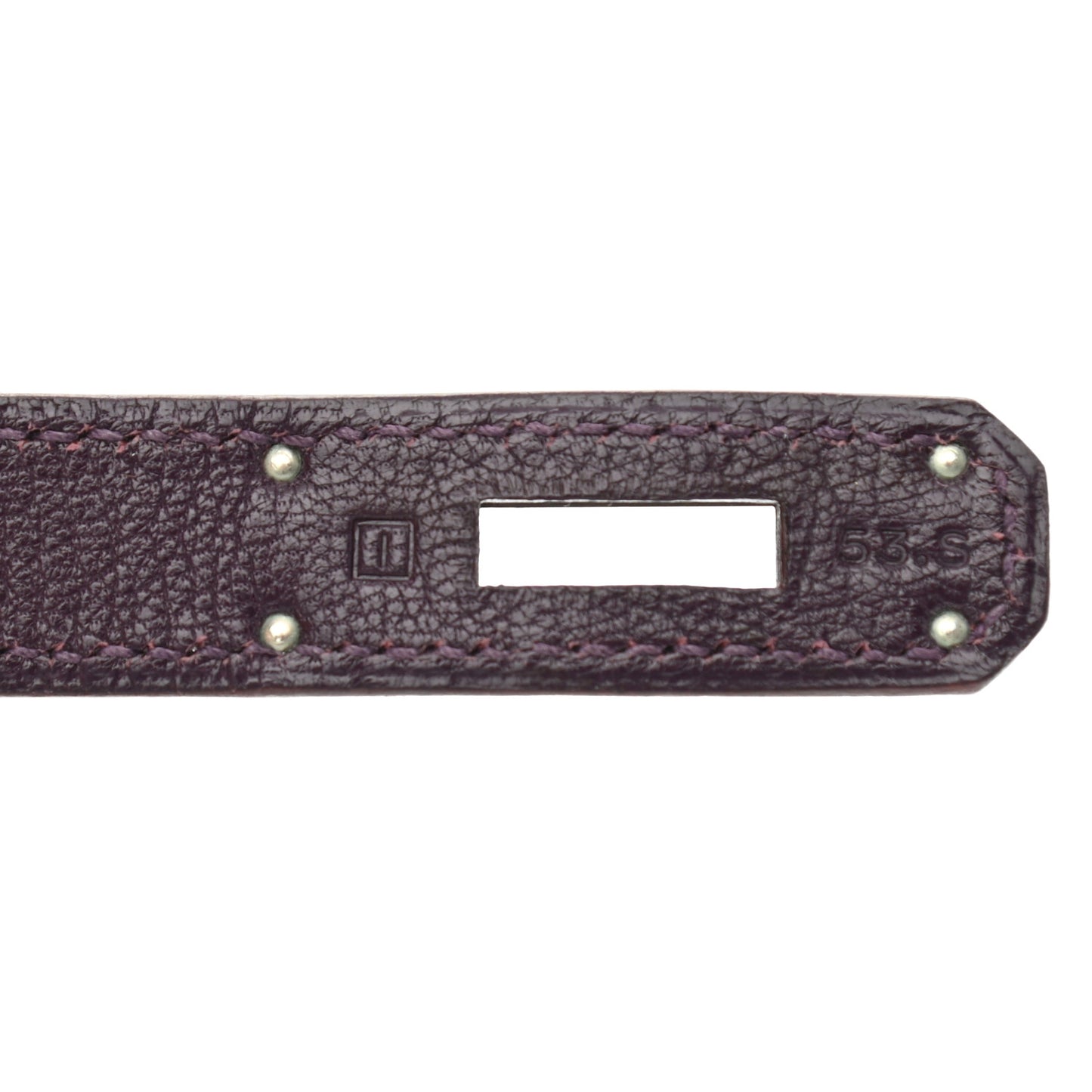 Chevre Mysore Birkin 30 Raisin