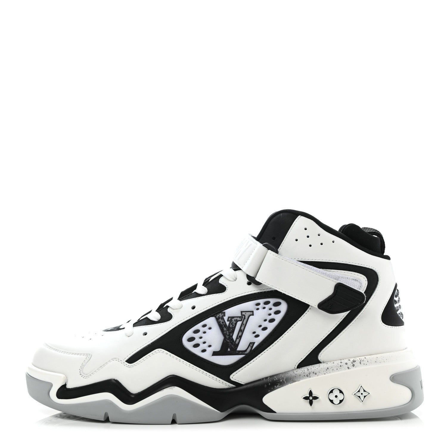 Louis Vuitton Calfskin Mens LV Trainer 2 Sneaker 11 White 1 of 9