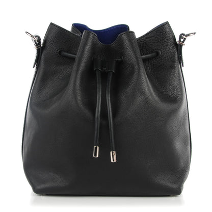 Proenza Schouler Calfskin Buffalo Medium Bucket Bag Black 1 of 7