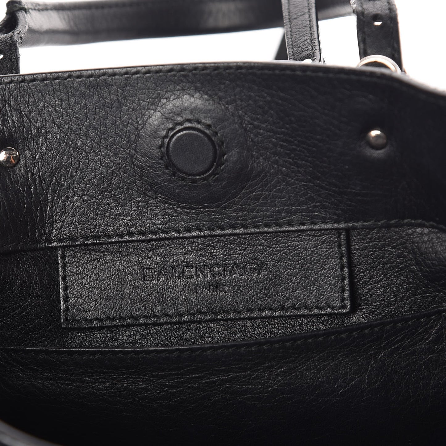 Veau Papier A6 Zip Around Tote Black