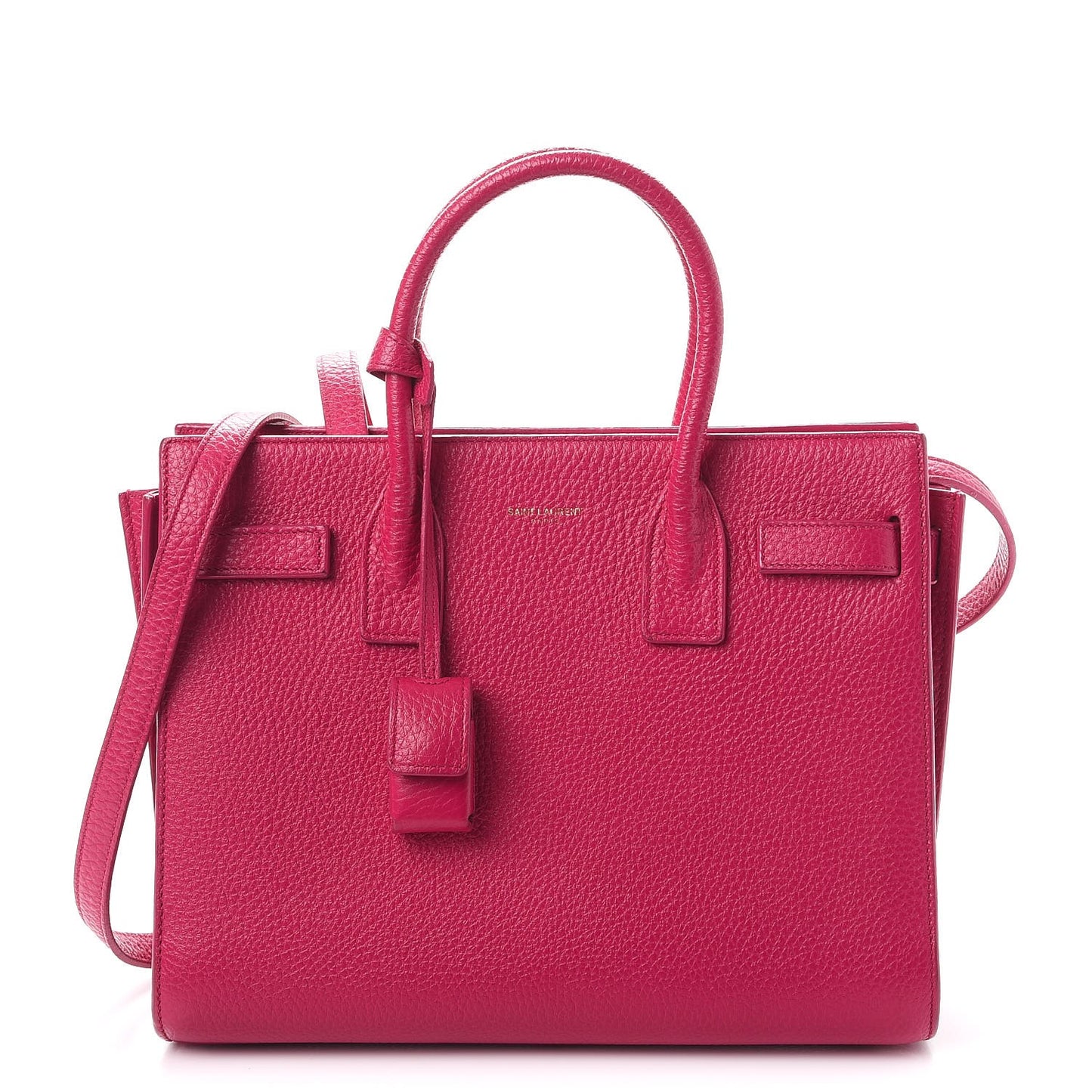 Calfskin Baby Sac De Jour Fuchsia