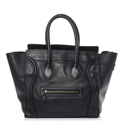 Celine Smooth Calfskin Mini Luggage Black 1 of 20