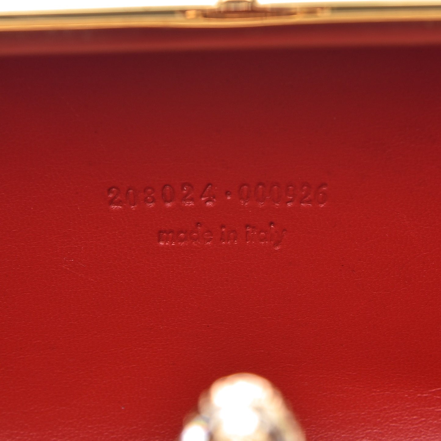 Patent Calfskin Britannia Skull Box Clutch Red Blue