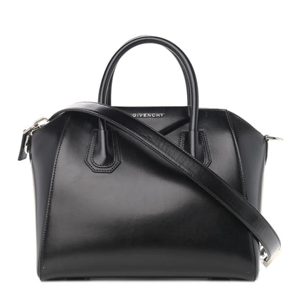 Givenchy Shiny Lord Calfskin Small Antigona Black 1 of 9