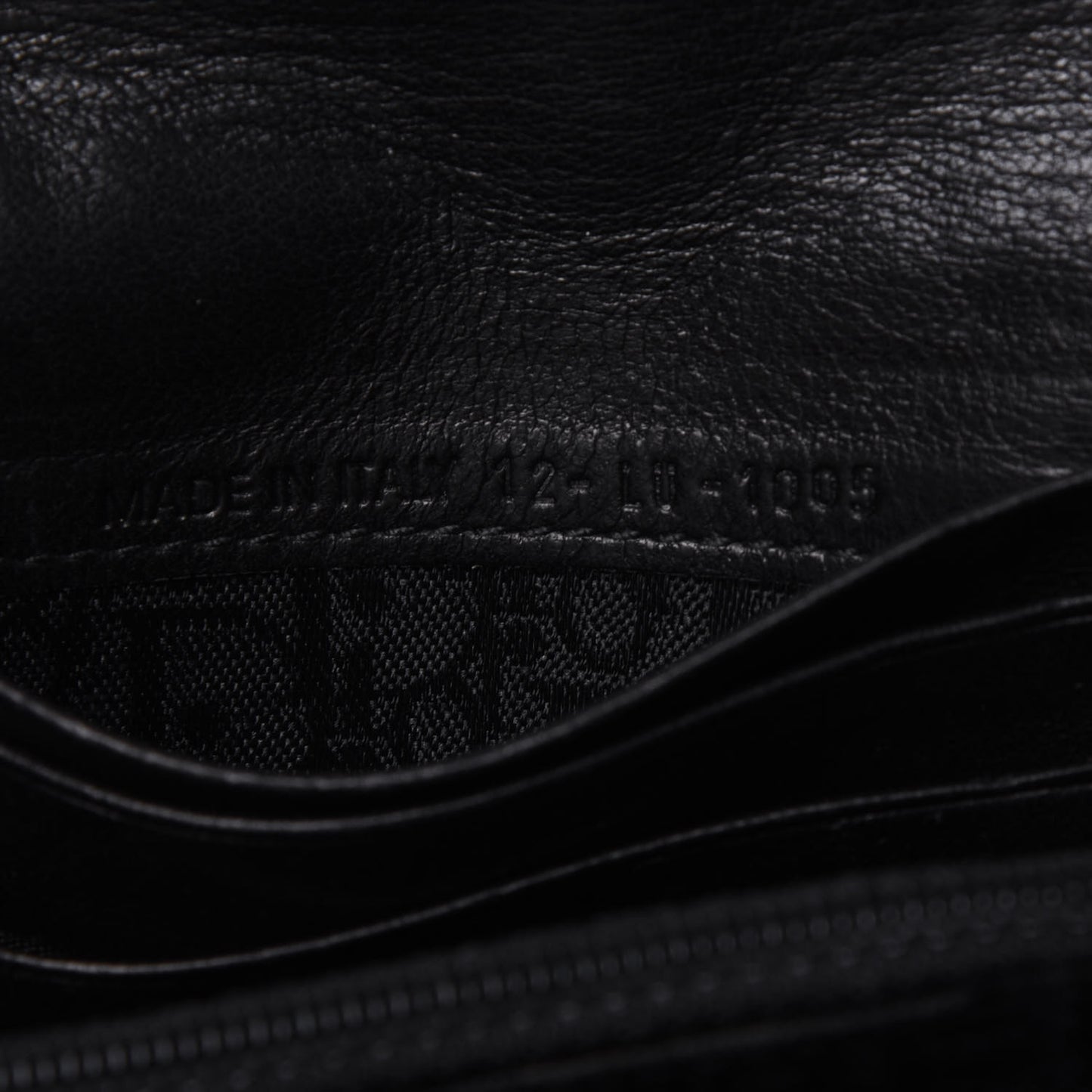 Lambskin Cannage Lady Dior Card Holder Black