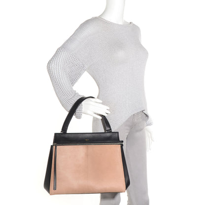 Celine Pony Hair Medium Edge Shoulder Bag Praline 2 of 9