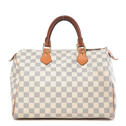 Louis Vuitton Damier Azur Speedy 30 1 of 25