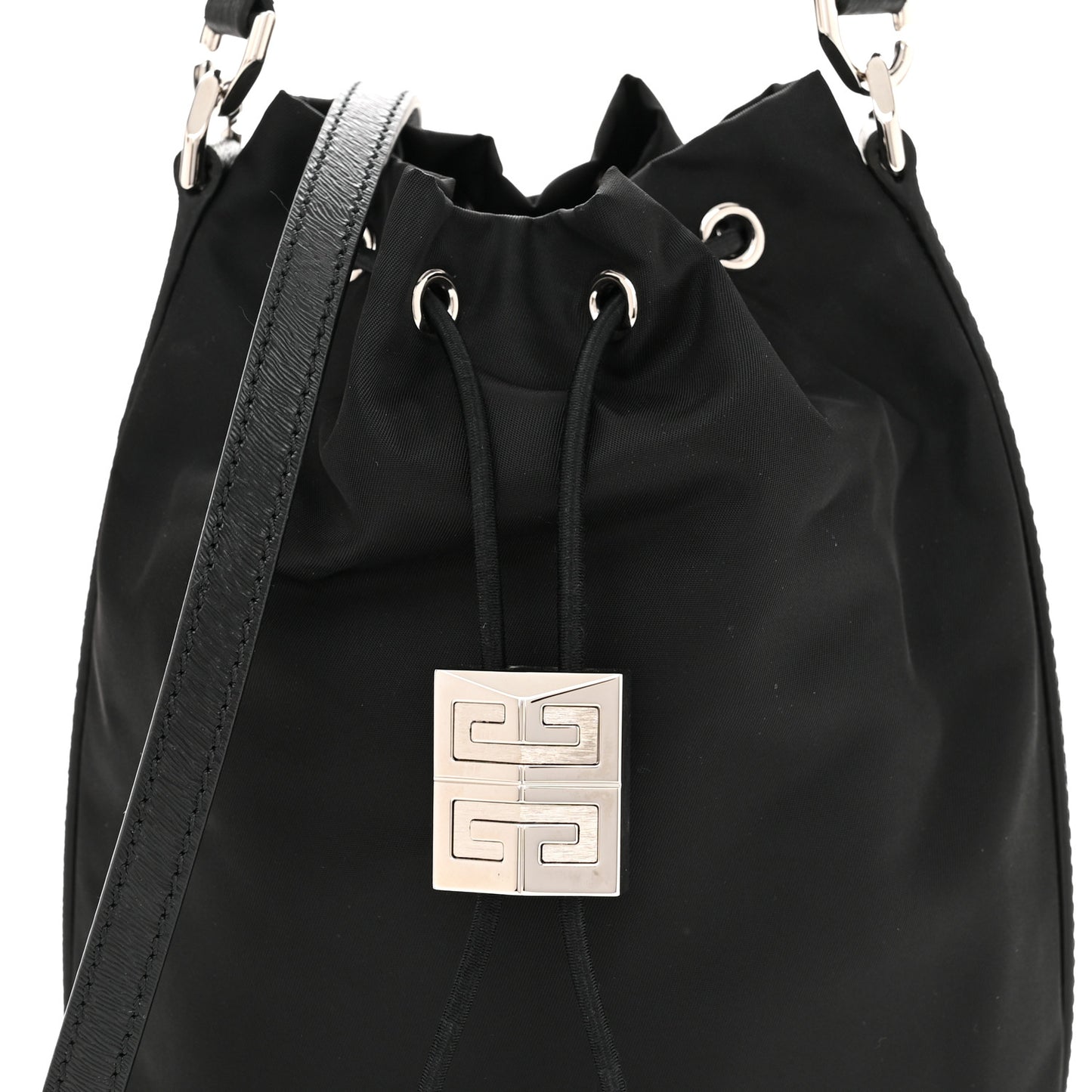 Nylon Light 4G Bucket Bag Black