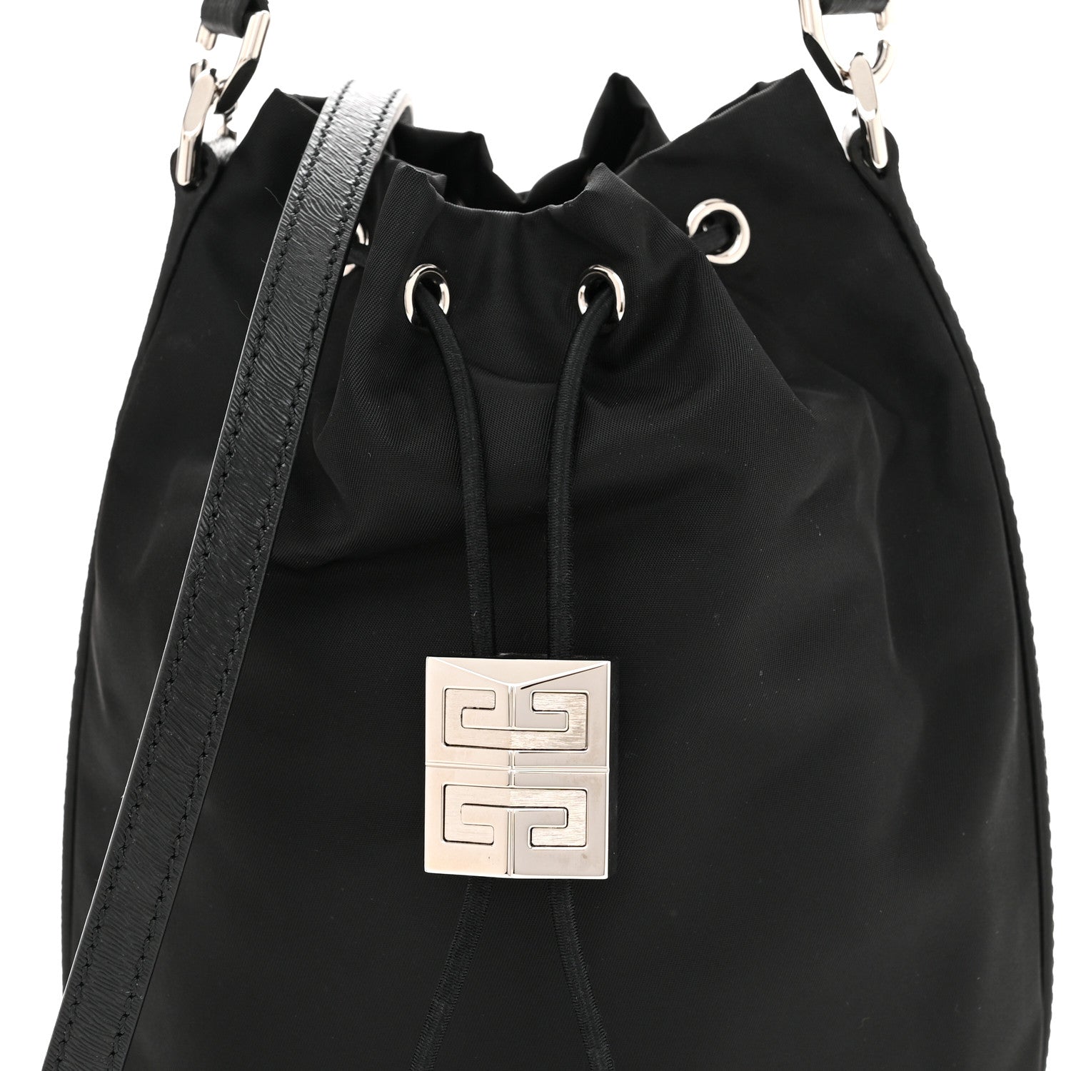 Givenchy Nylon Light 4G Bucket Bag Black 8 of 10
