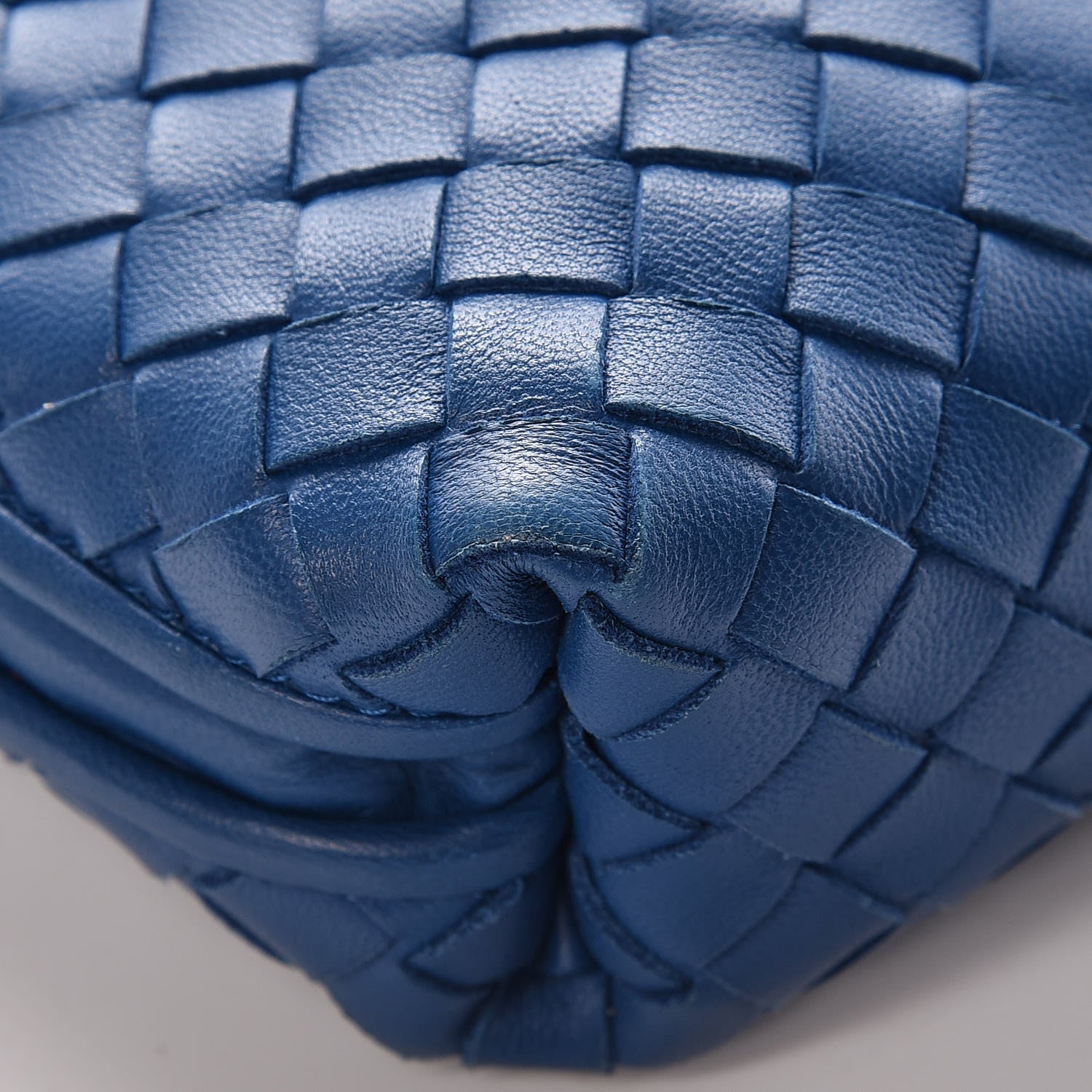 Bottega Veneta Nappa Intrecciato Pillow Crossbody Messenger Bleuette 11 of 13