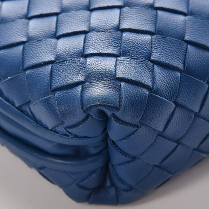 Bottega Veneta Nappa Intrecciato Pillow Crossbody Messenger Bleuette 11 of 13