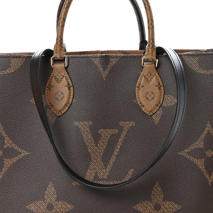 Louis Vuitton Reverse Monogram Giant Onthego MM 7 of 10