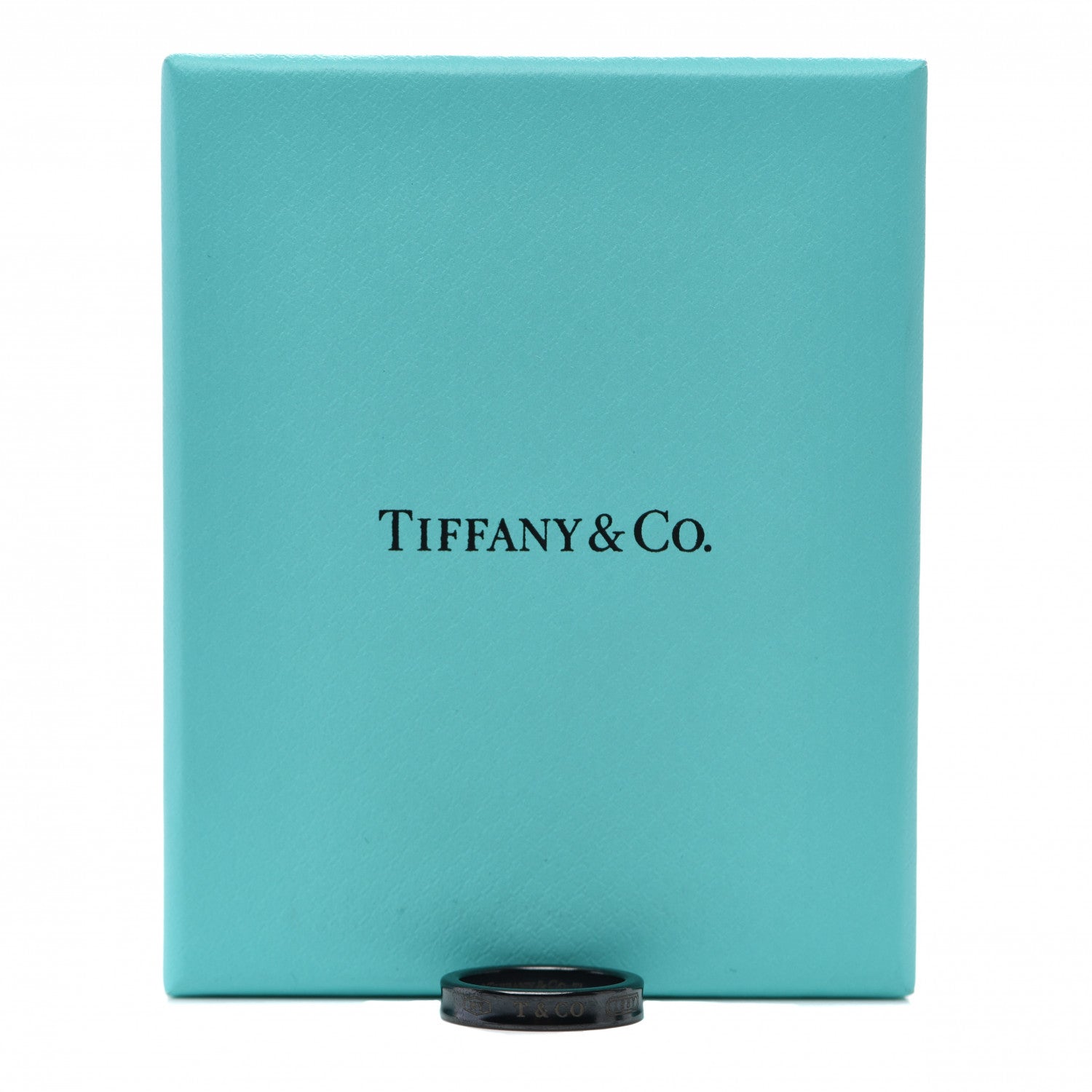 Tiffany Titanium 4mm Narrow 1837 Ring 52 6 5 of 5