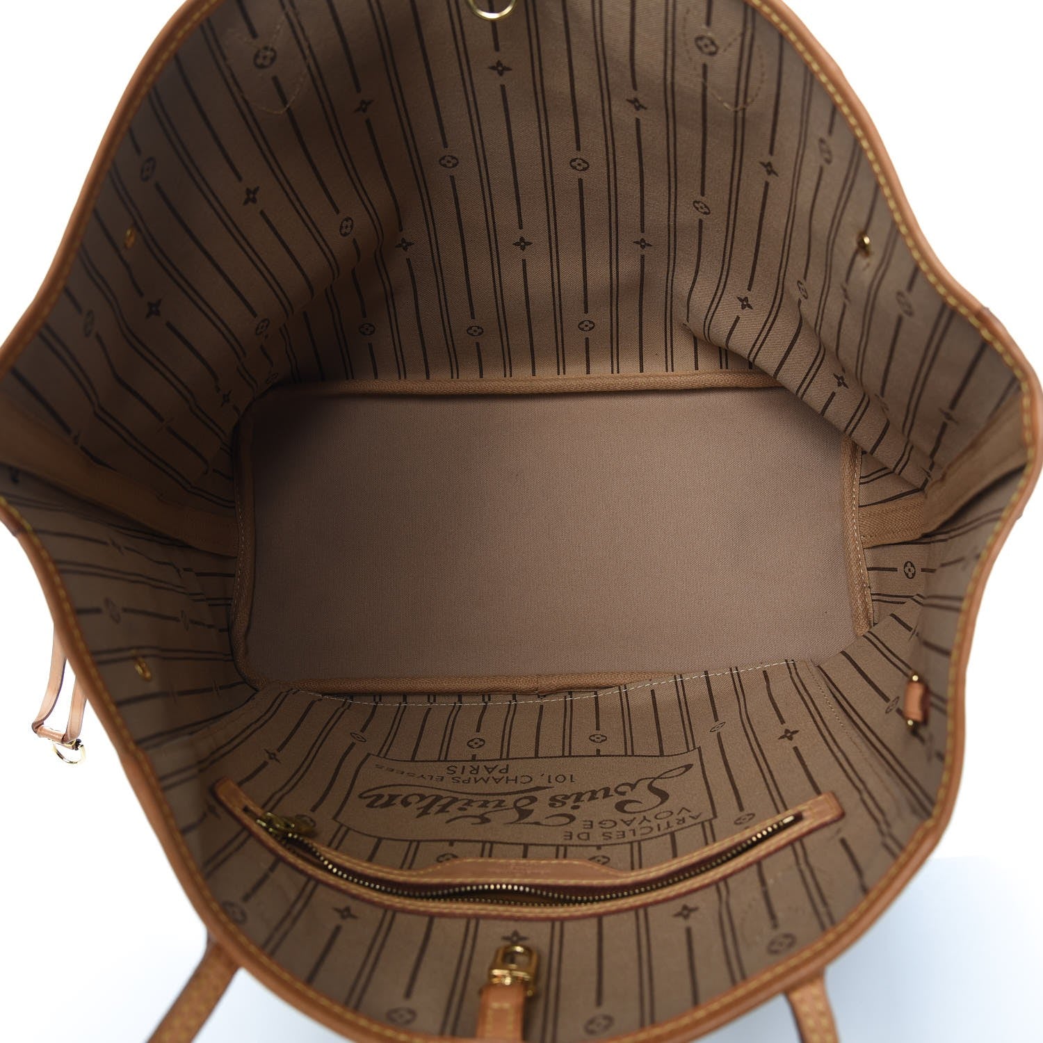 Louis Vuitton Monogram Neverfull MM 7 of 14
