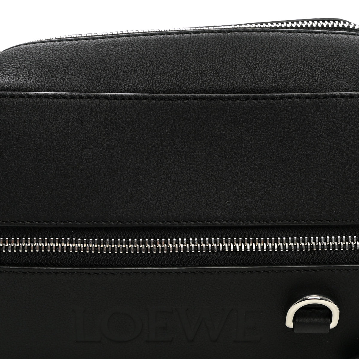 Loewe Classic Calfskin Convertible Sling Bag Black 7 of 9