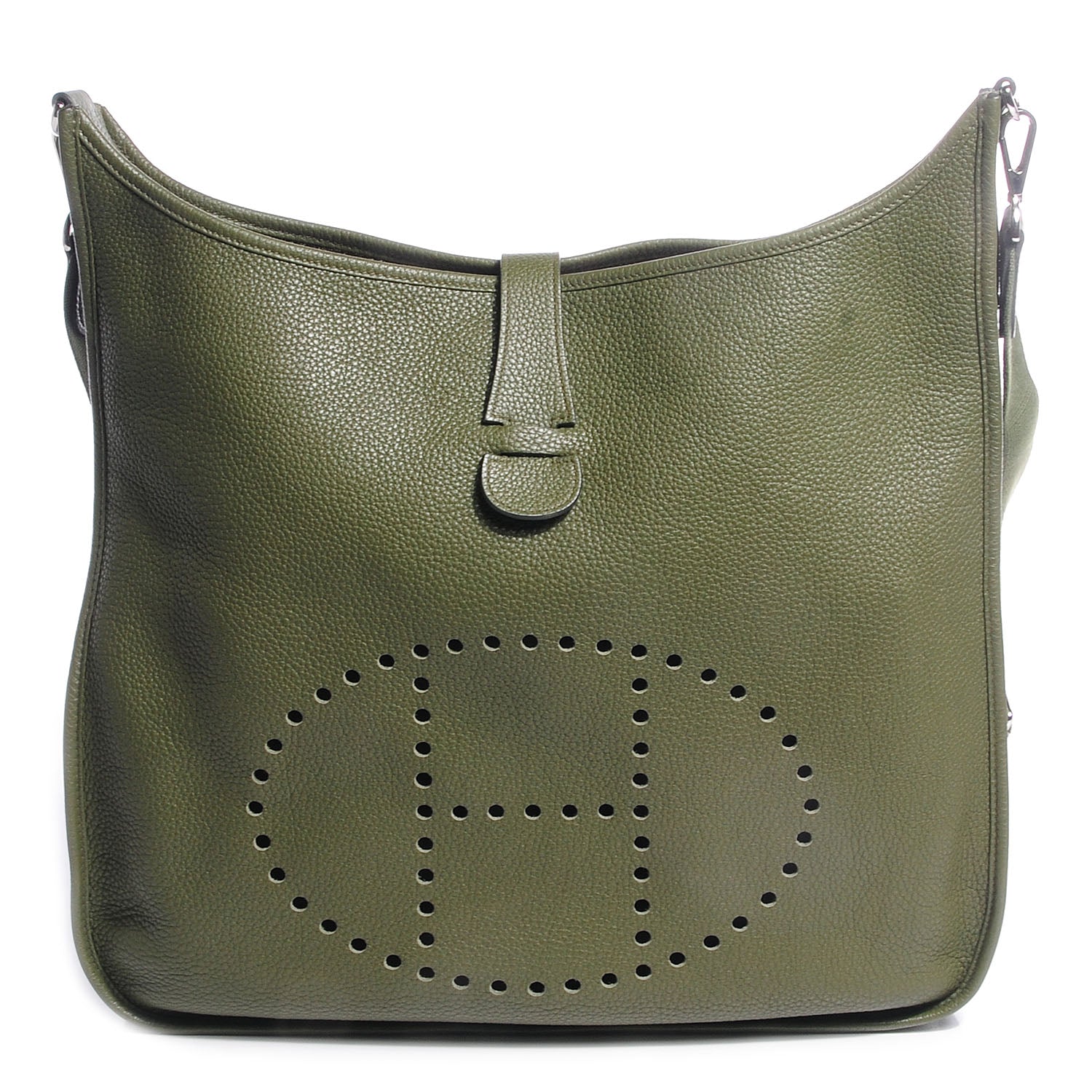 Hermes Taurillon Clemence Evelyne III TGM Vert Veronese 1 of 13