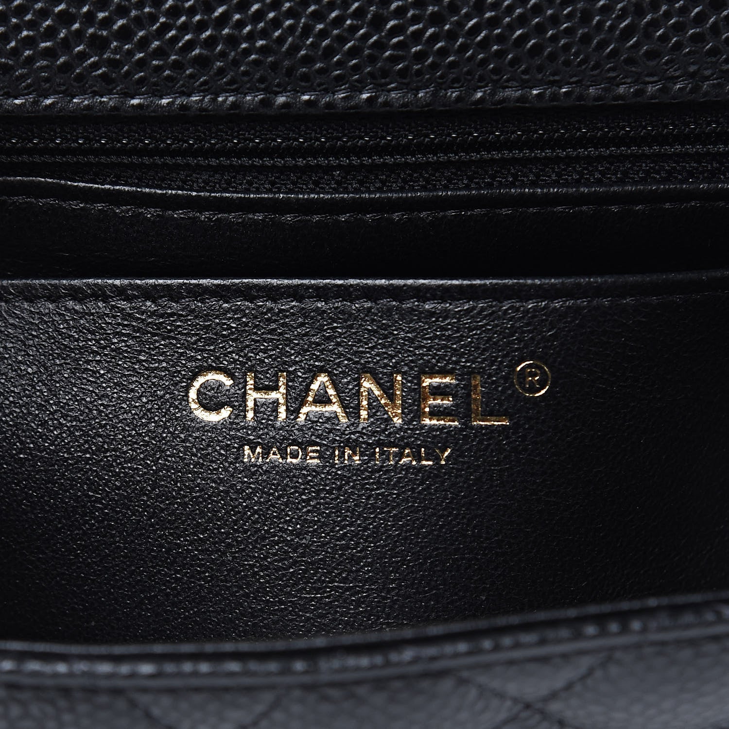 Chanel Caviar Quilted Mini Square Flap Black 6 of 10