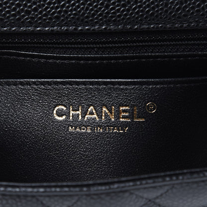 Chanel Caviar Quilted Mini Square Flap Black 6 of 10