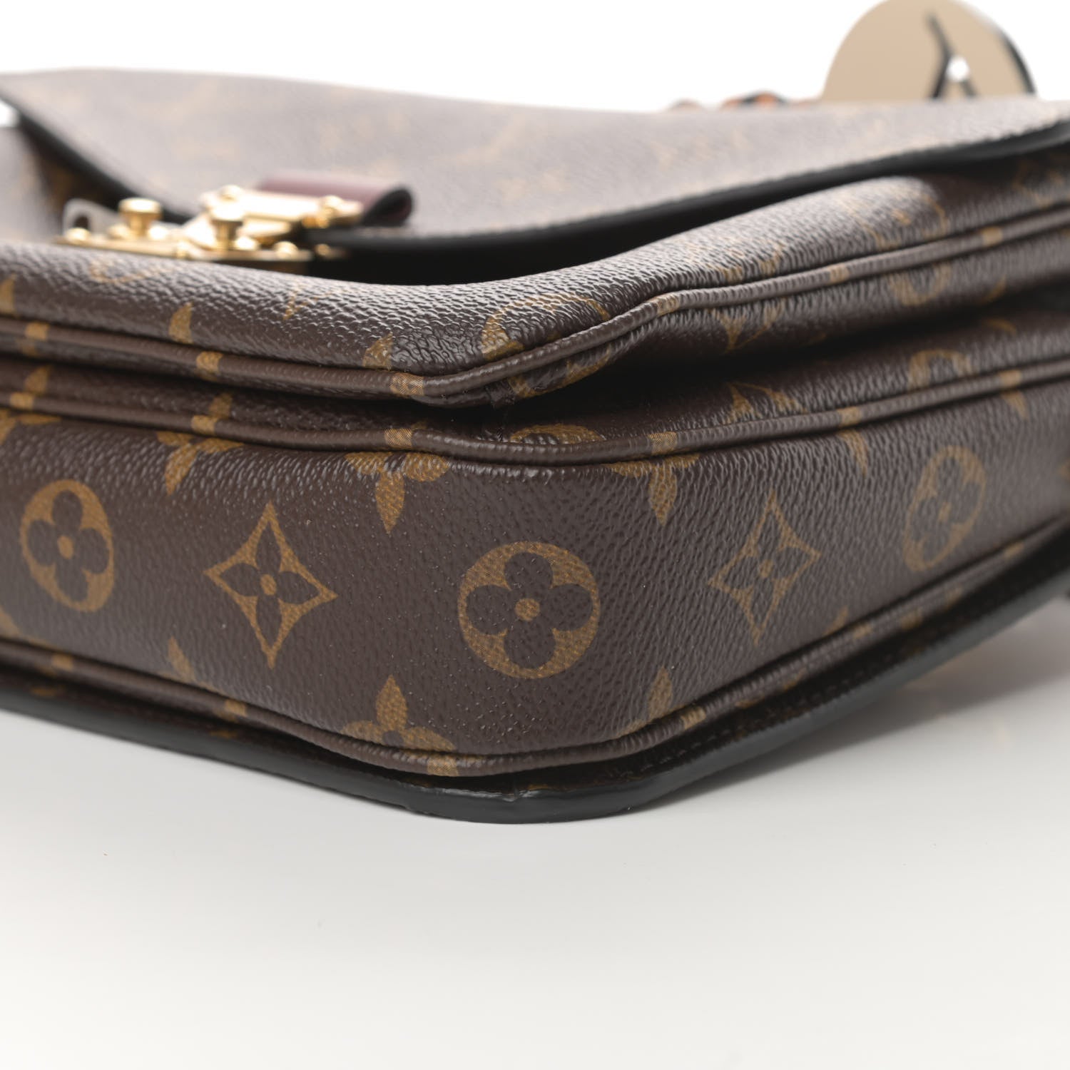 Louis Vuitton Monogram Braided Pochette Metis Safran 11 of 12