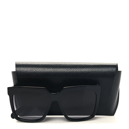 Celine Acetate Polarized Oversized Sunglasses CL4055IN Black 8 of 8