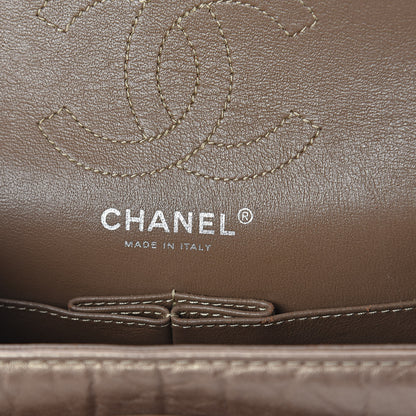 Chanel Metallic Calfskin Quilted 2.55 Reissue 224 Flap Gold 9 of 10