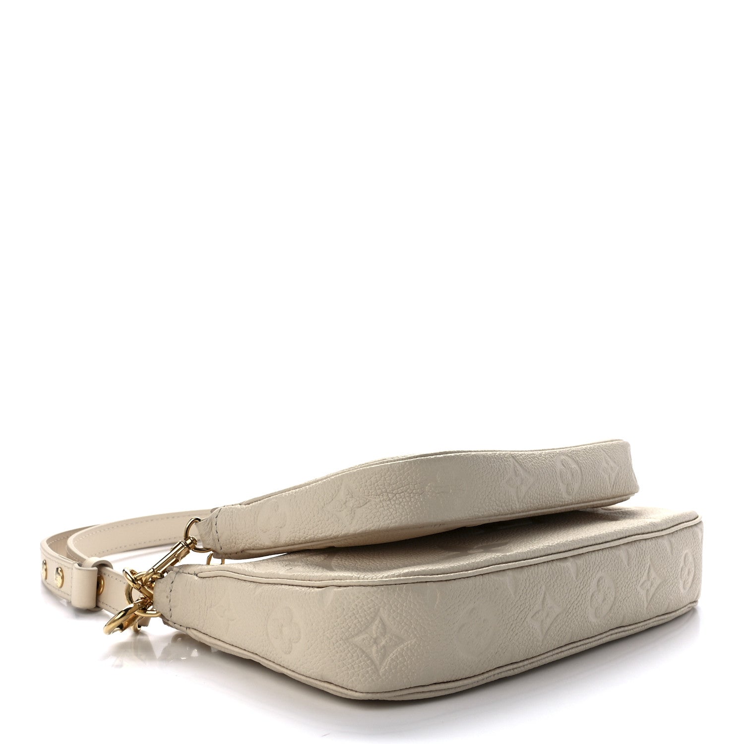 Louis Vuitton Empreinte Monogram Giant Multi Pochette Accessories Cream 4 of 10