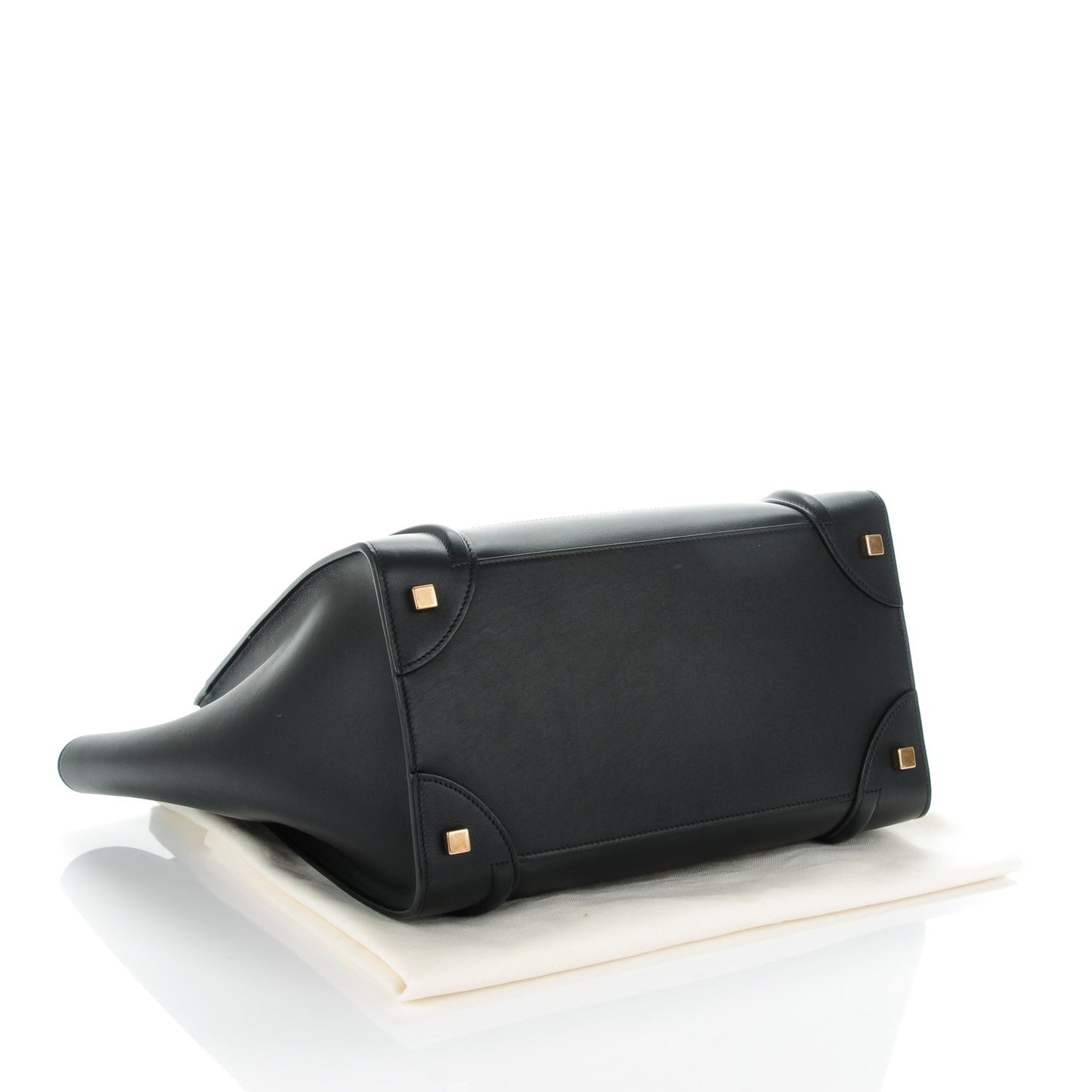 Smooth Calfskin Mini Luggage Black