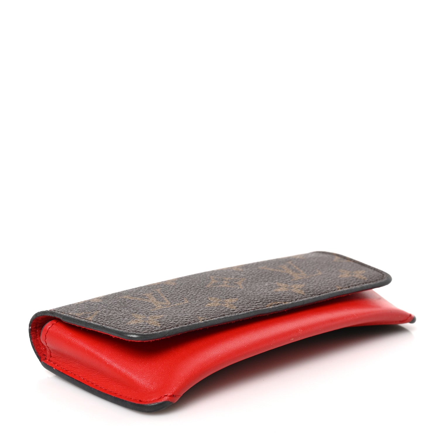 Louis Vuitton Monogram Woody Sunglass Case Rouge 4 of 6