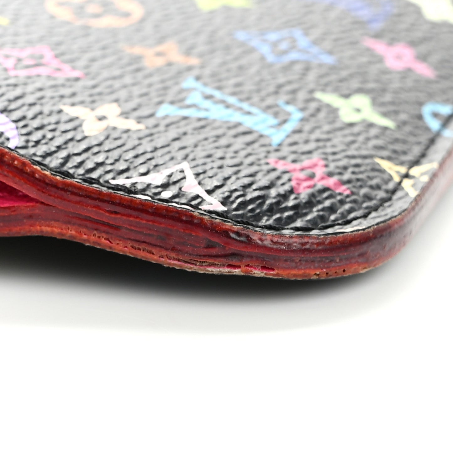 Monogram Multicolor Key Pouch Black Grenade