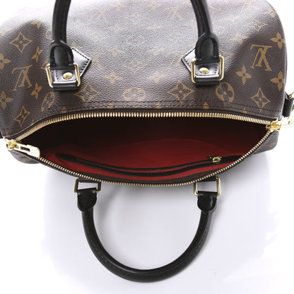 Louis Vuitton Monogram My World Tour Speedy Bandouliere 30 Black 6 of 11