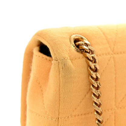 Saint Laurent Jersey Wool Patchwork Monogram Mini Jamie Baguette Saffron 11 of 12